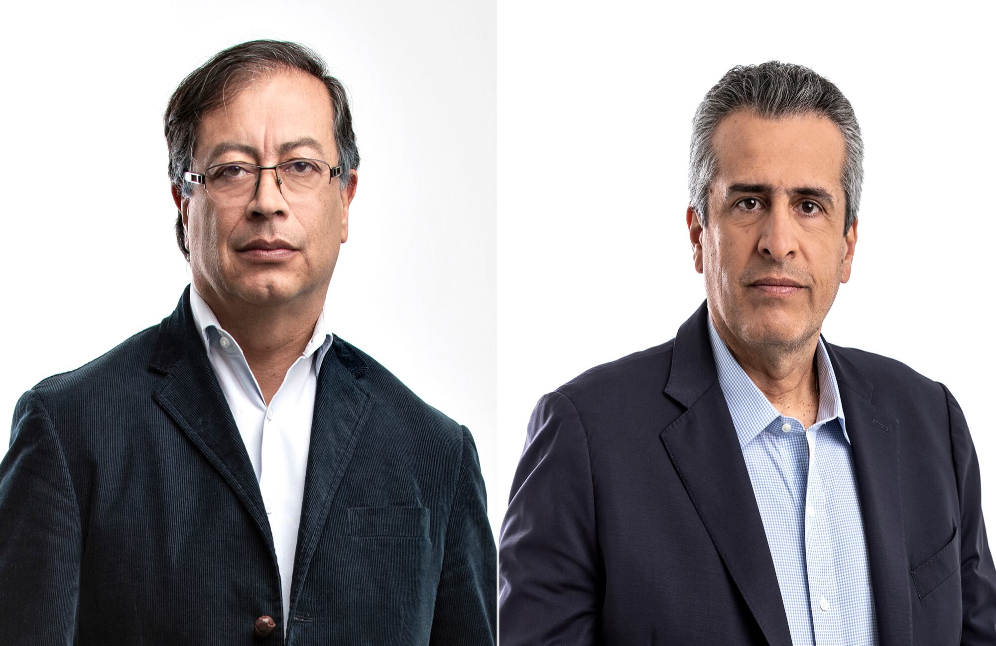 Fernando Velasco y Gustavo Petro