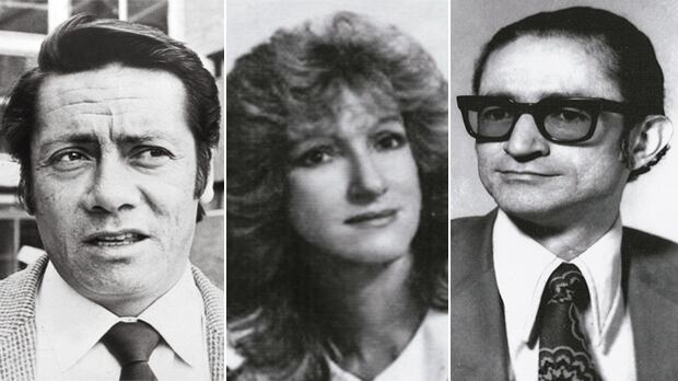 Tulio Manuel Castro, juez que adelantaba el caso del crimen del ministro Rodrigo Lara Bonilla; Mariela Espinosa Arango, magistrada de la sala penal del Tribunal Superior de Medellín, y quien había reabierto el proceso por la muerte de los dos agentes del DAS que capturaron con 34 kilos de coca a Pablo Escobar en 1976; el magistrado Gustavo Zuluaga Serna fue el primero en llevar ese proceso. Los tres fueron asesinados. Los tres intentaron presentar las pruebas para llevar al jefe del cartel de Medellín a la cárcel.