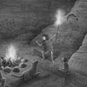 En ‘¡Ugh! Un relato del Pleistoceno’, uno de los libros destacados por la Lista Arcadia 2022, el ilustrador Rafael Yockteng y el escritor Jairo Buitrago ofrecen un viaje épico de nómadas prehistóricos lleno de gestas de supervivencia que, como la vida misma, tenían que narrarse.