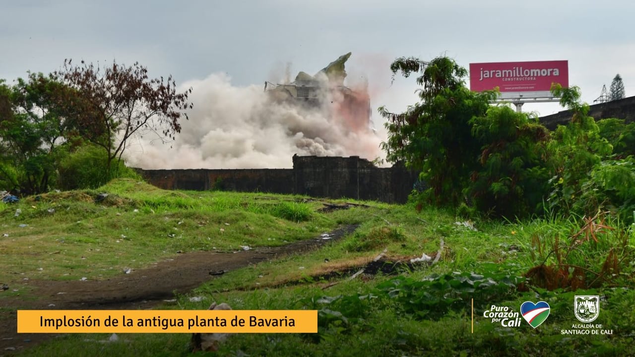 Proyecto de implosión en antigua Bavaria en Cali dará paso a viviendas nuevas