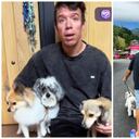 Rigoberto Urán, ejemplo de adoptar perritos abandonados