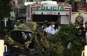 Explosión frente a la base aérea marco Fidel Suárez en Cali