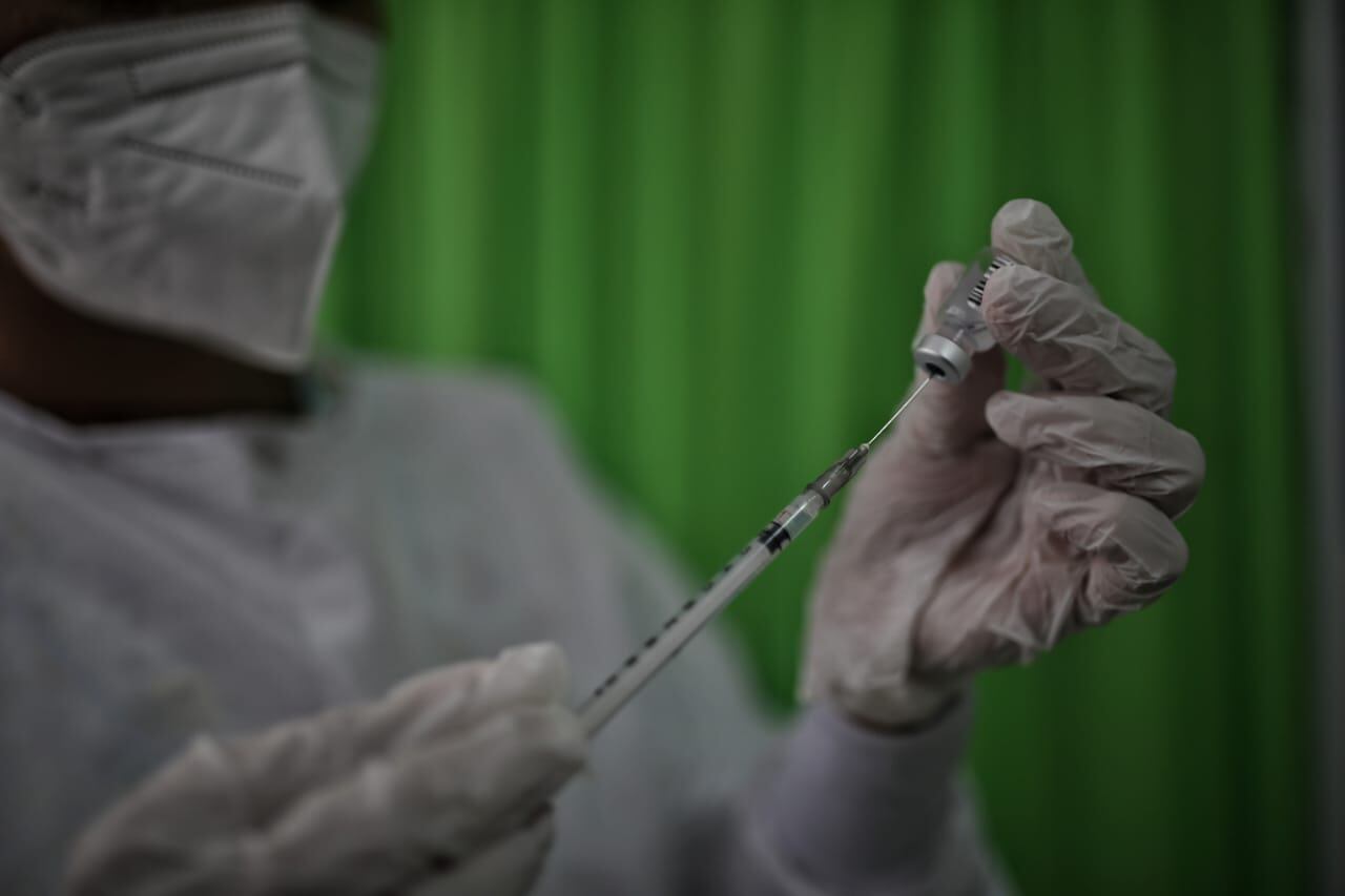 Primera Vacuna aplicada en Colombia.