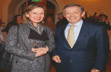 Esperanza Abril y Telésforo Pedraza.