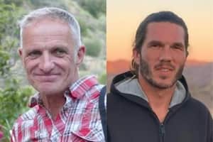 Bernard Phélan y Benjamin Brière, franceses liberados.