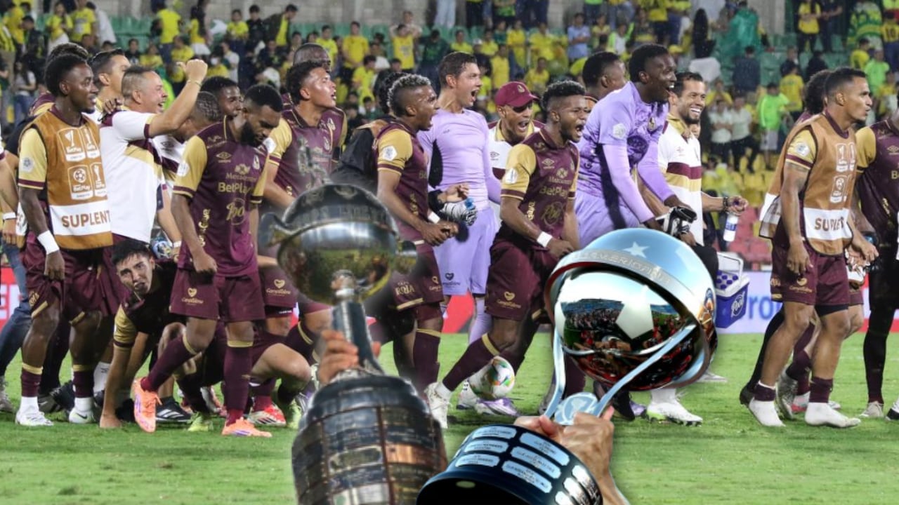 Tabla de la reclasificación tras el paso de Deportes Tolima a la final.