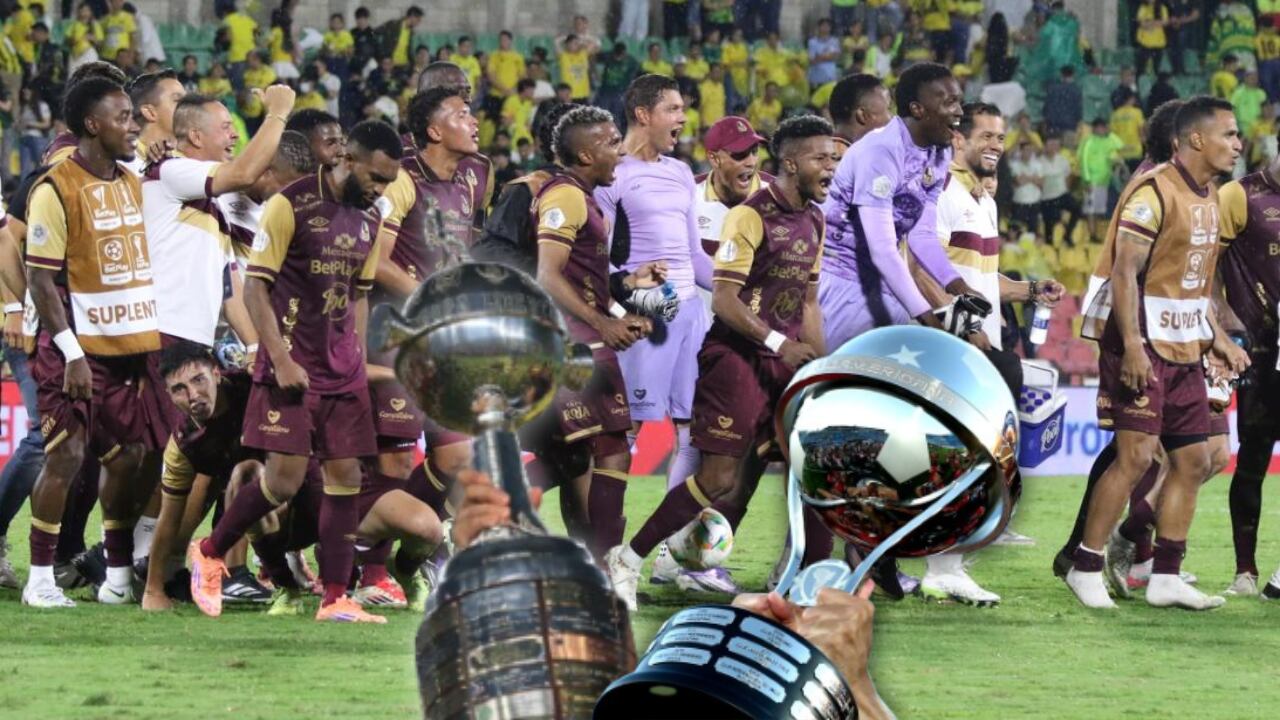 Tabla de la reclasificación tras el paso de Deportes Tolima a la final.