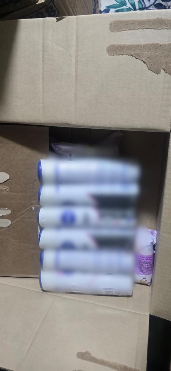 Elementos decomisados.