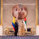 Reunión del presidente Duque en EAU