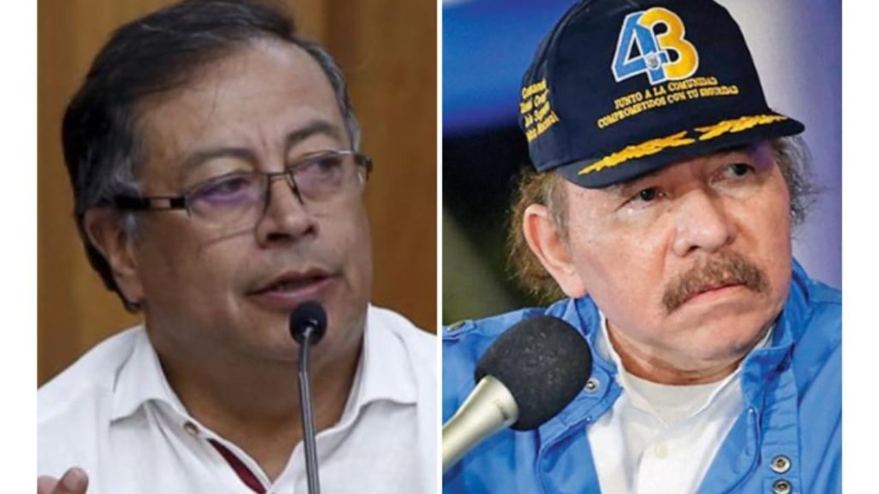 Presidente de Colombia y Presidente de Nicaragua, respectivamente.