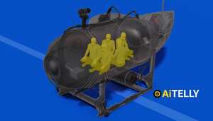 El video fue realizado con datos recopilados de la misma empresa OceanGate, propietaria del sumergible.