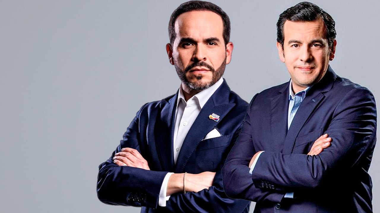 Abelardo de la Espriella, candidato presidencial, y Rodrigo Lara, exsenador