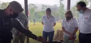 Autoridades reunidas en el Urabá antioqueño.