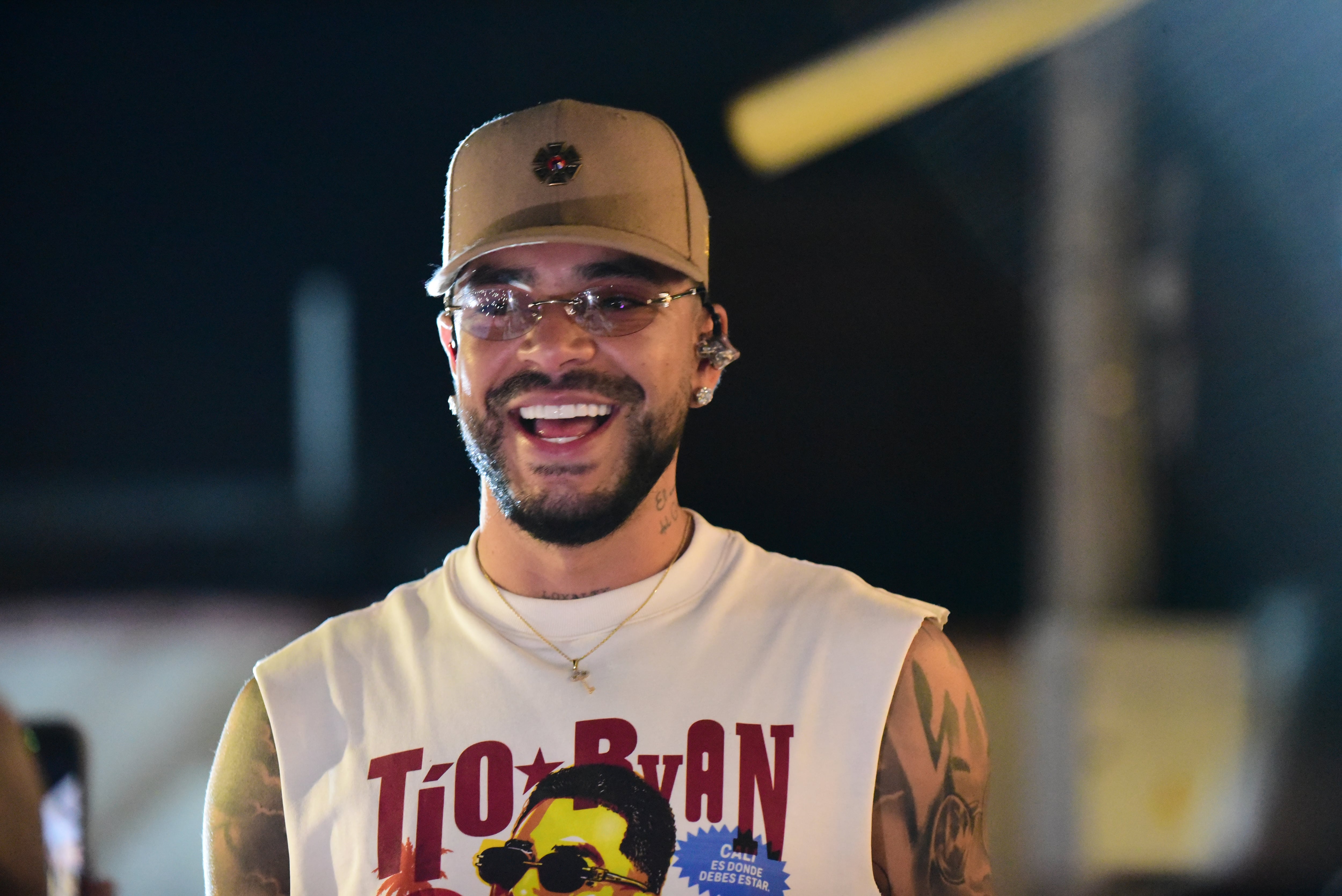 Concierto de Ryan Castro en el barrio obrero de Cali