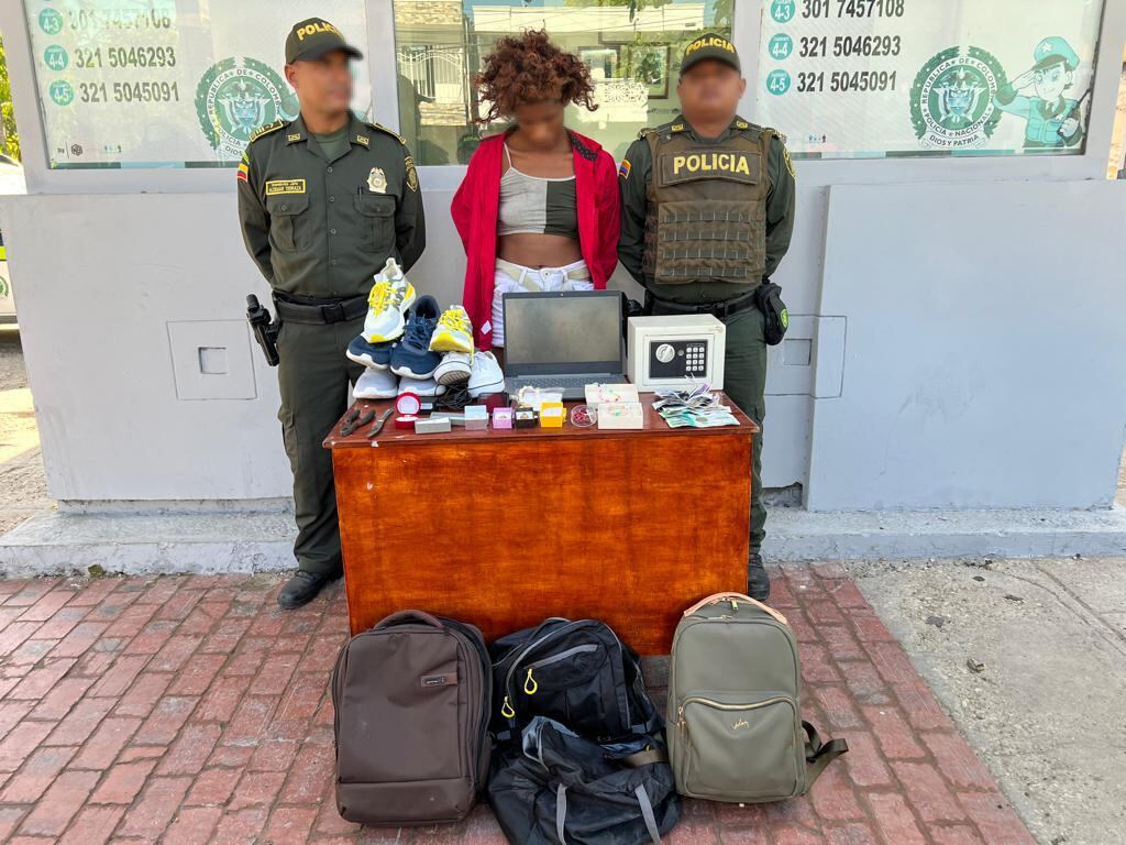 Capturada alias La Muñeca en Cartagena