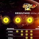Resultados del Super Astro Sol del 18 de enero de 2024