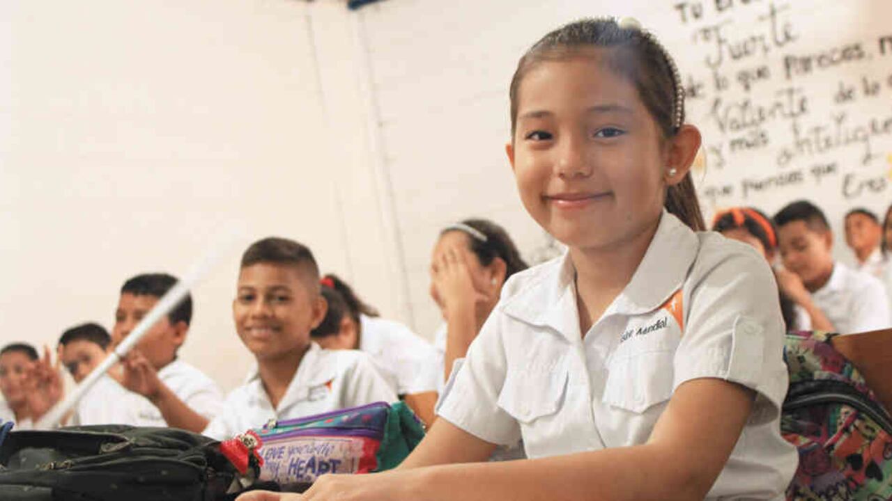 Una de las iniciativas más destacadas de World Vision es un colegio ubicado en Montería, Córdoba.
