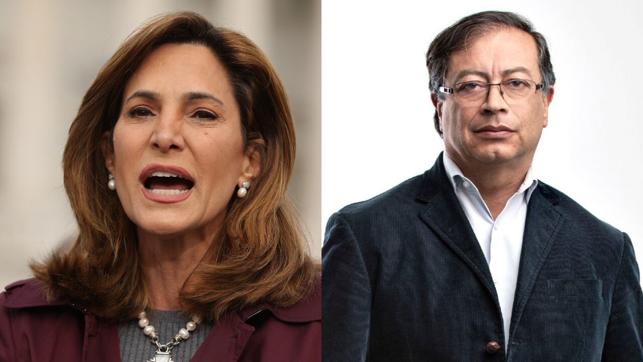 La congresista estadounidense volvió a cuestionar al mandatario colombiano.