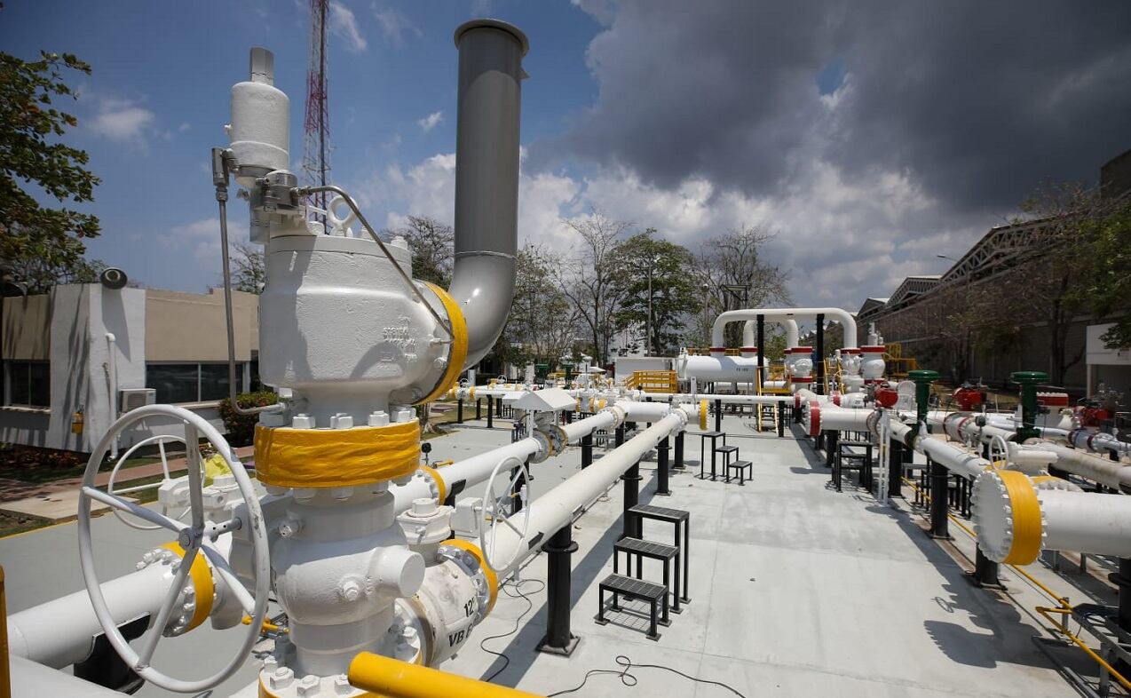 Promigas producirá hidrógeno verde para inyectarlo en la red de gas natural en la zona de Mamonal en Cartagena. Foto: MinEnergía - Cesar Nigrinis