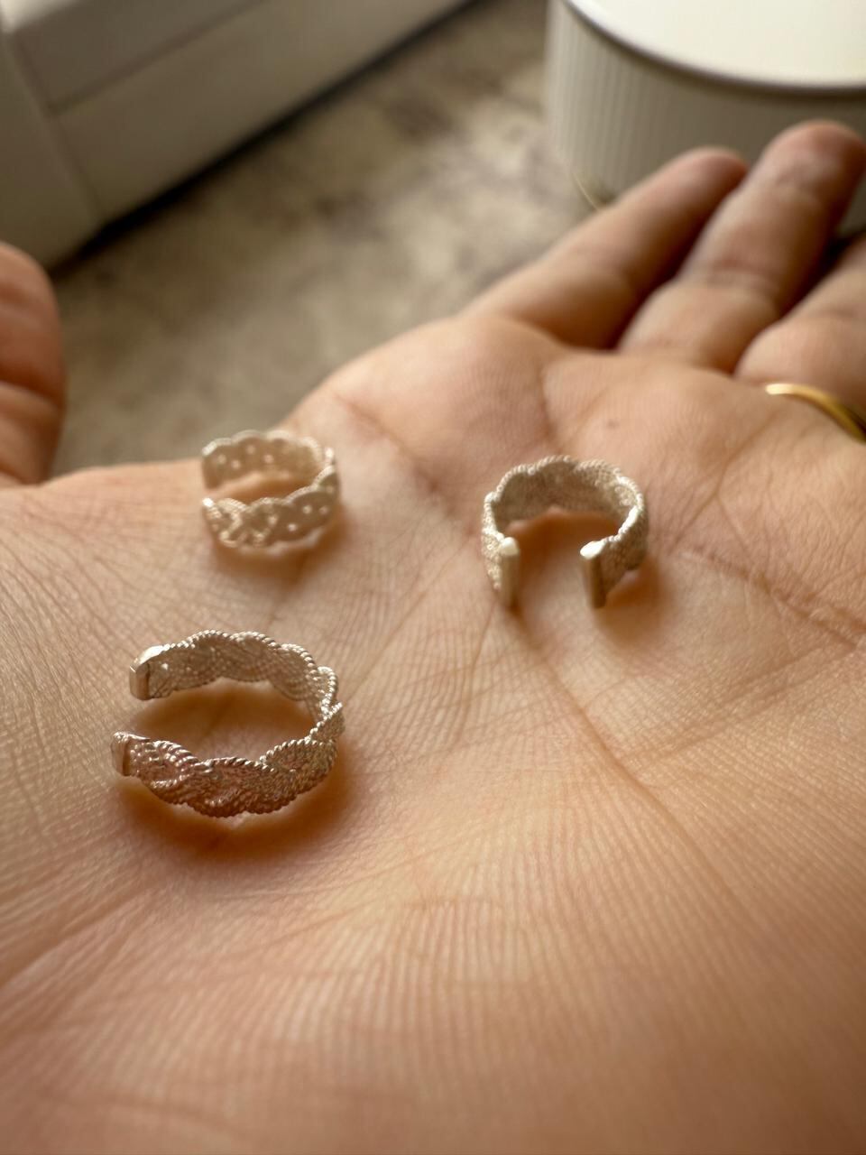 Ear Cuff elaborados en filigrana momposina.