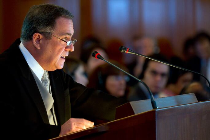 Carlos Argüello, representante legal de Nicaragua ante La Haya.