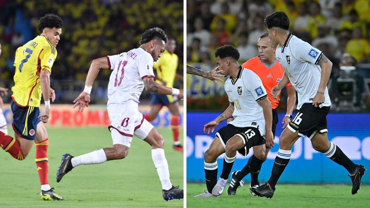 Tabla de las eliminatorias sudamericanas.