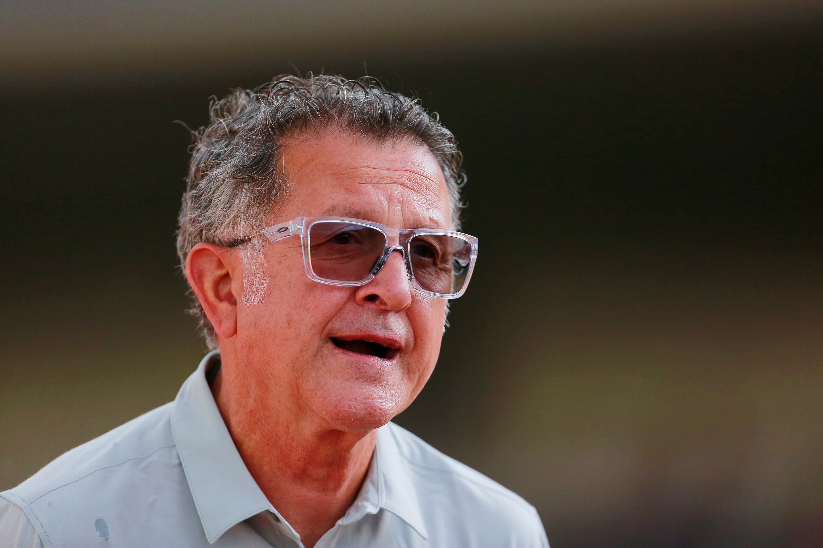 MEXICO CITY, MEXICO - SEPTEMBER 22: Juan Carlos Osorio, head coach of Tijuana, looks on during the 9th round match between Pumas UNAM and Tijuana as part of the Torneo Apertura 2024 Liga MX at Estadio Olimpico Universitario on September 22, 2024 in Mexico City, Mexico. (Photo by Mauricio Salas/Jam Media/Getty Images)