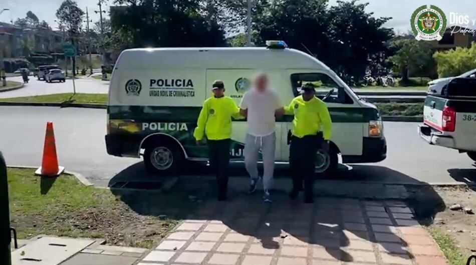 Narcotraficante italiano fue capturado en el aeropuerto de Rionegro, Antioquia.