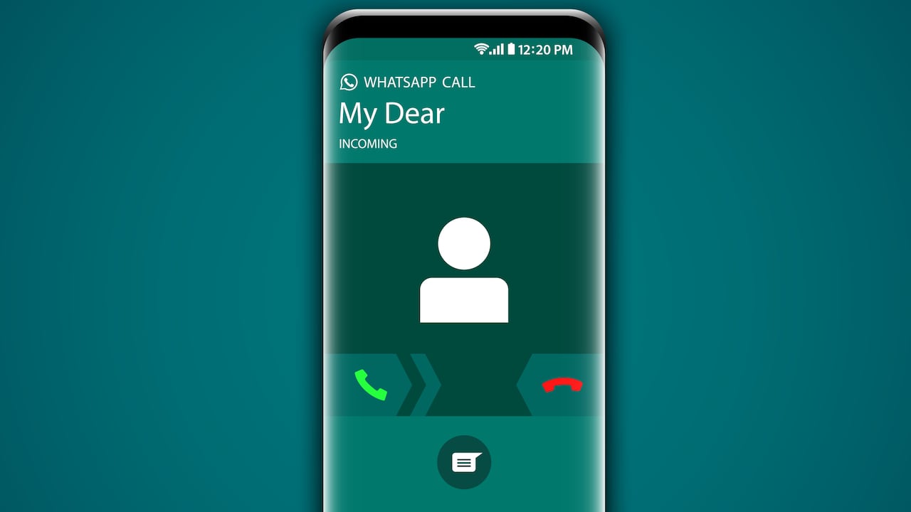 Foto de referencia sobre WhatsApp