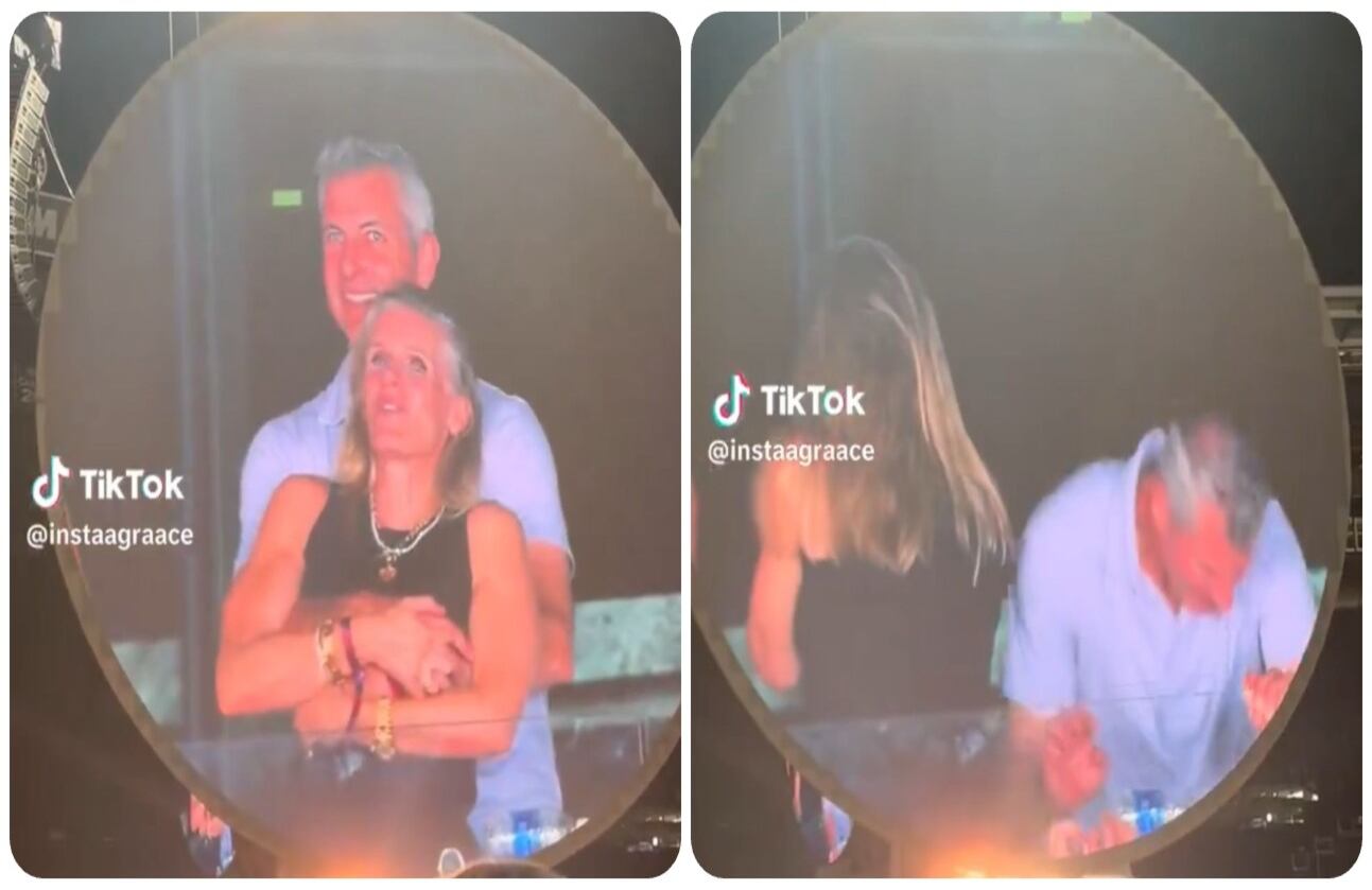 El ceo de la compañía tuvo que ocultarse de inmediato tras ser enfocado por la cámara