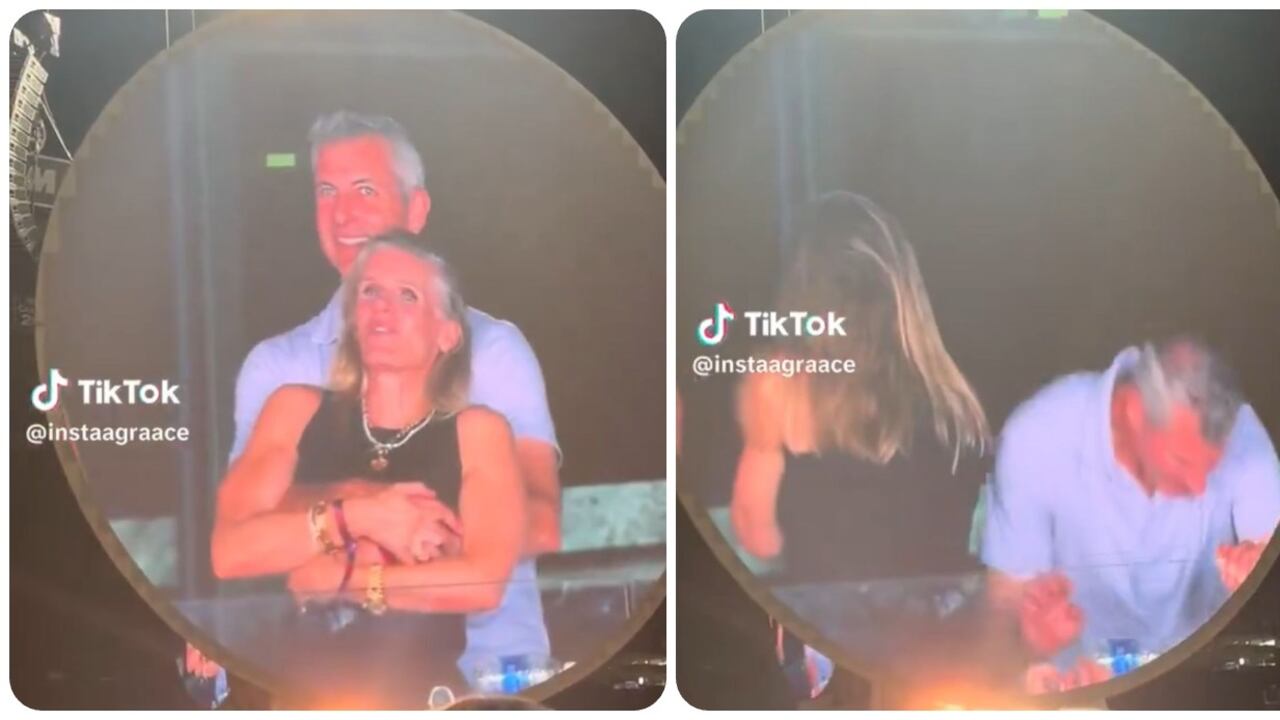 El ceo de la compañía tuvo que ocultarse de inmediato tras ser enfocado por la cámara