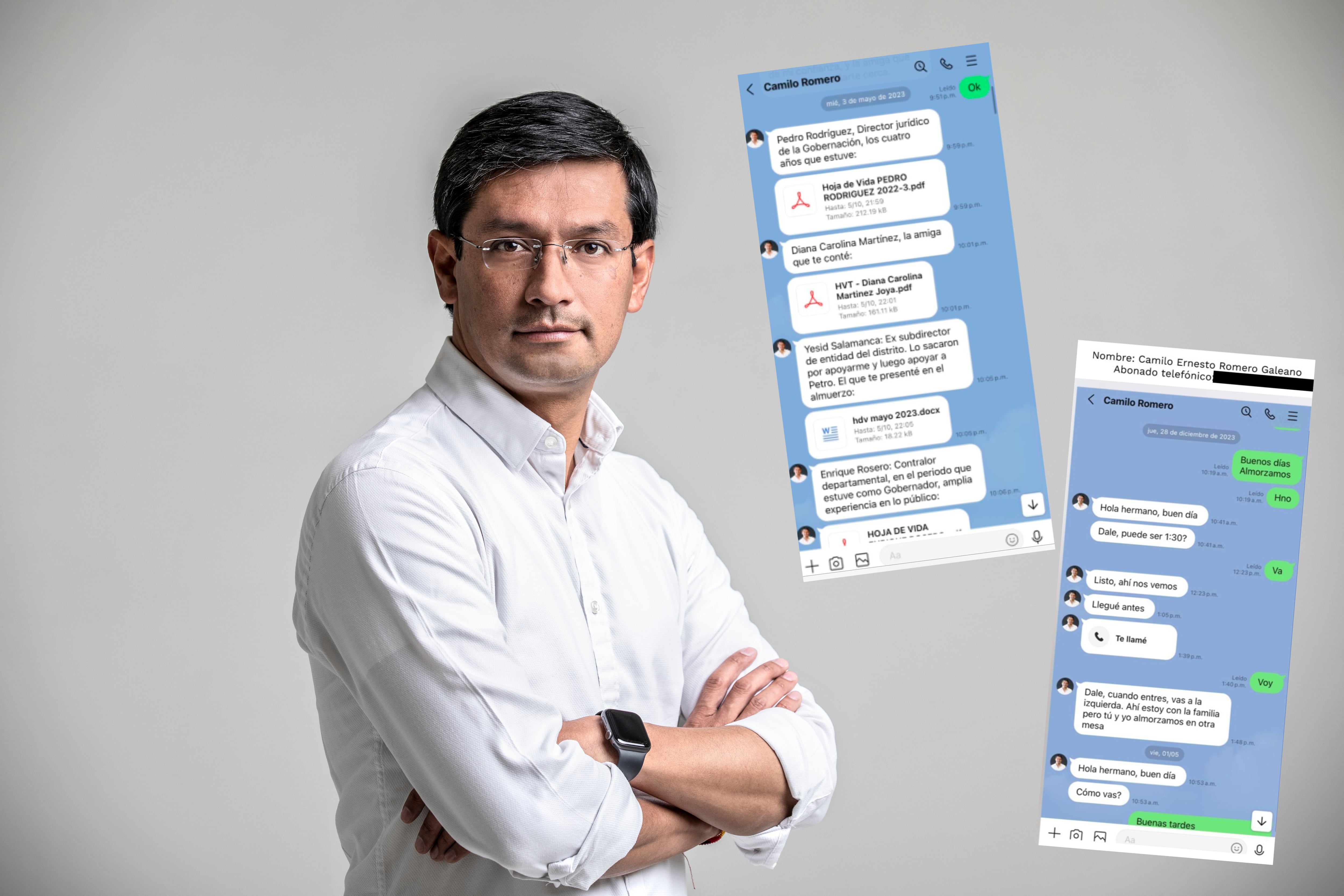 Camilo Romero, chats