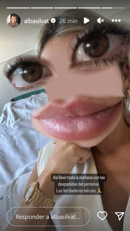 Alba Silva, esposa de Sergio Rico.