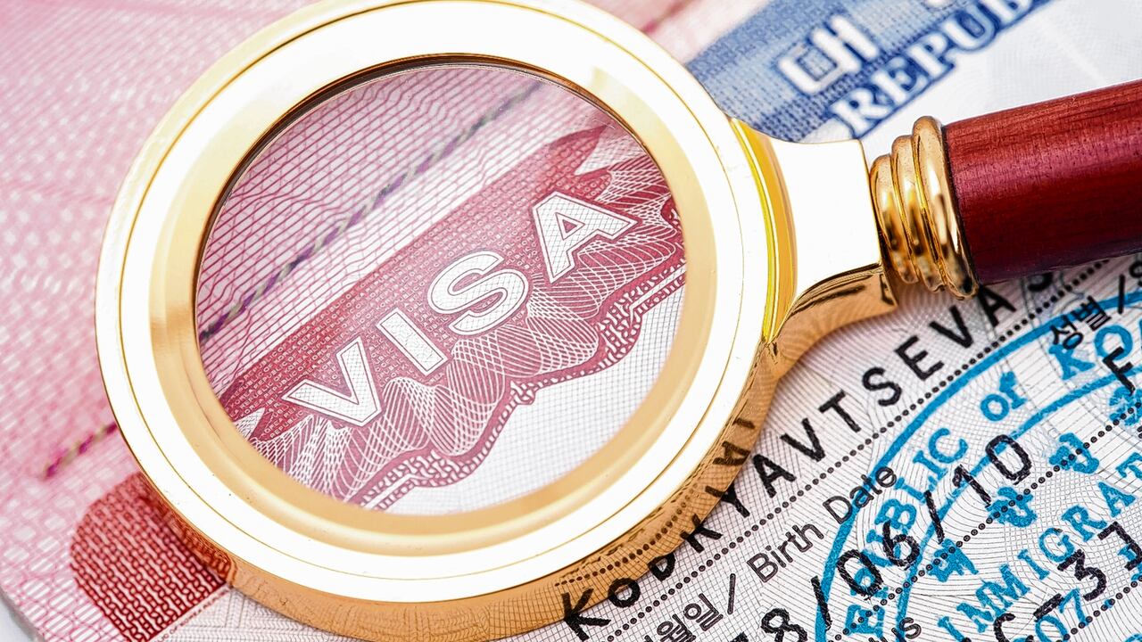 La visa de Estados Unidos.