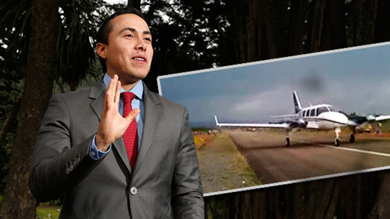 El gobernador de Santander, Richard Aguilar, rechazó las insinuaciones sobre los excesivos gastos en transporte aéreo que salen de su presupuesto.