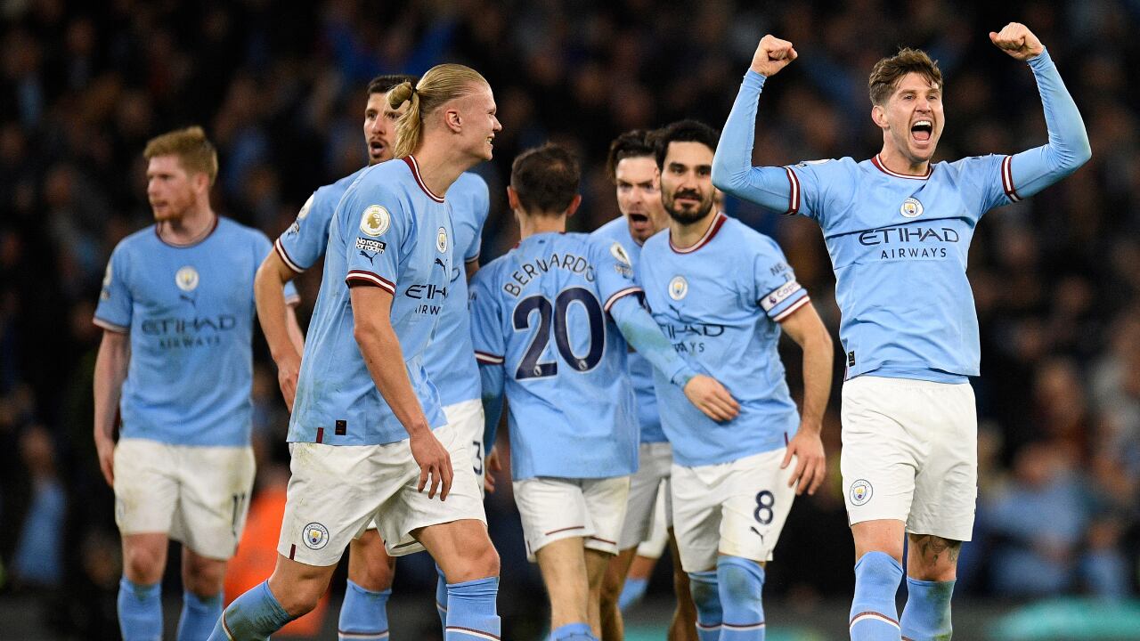 El cuadro de Pep Guardiola encaminó ante Arsenal su título en Premier League.