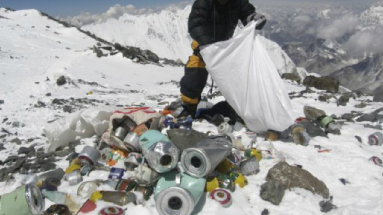 Así se ve el Monte Everest.