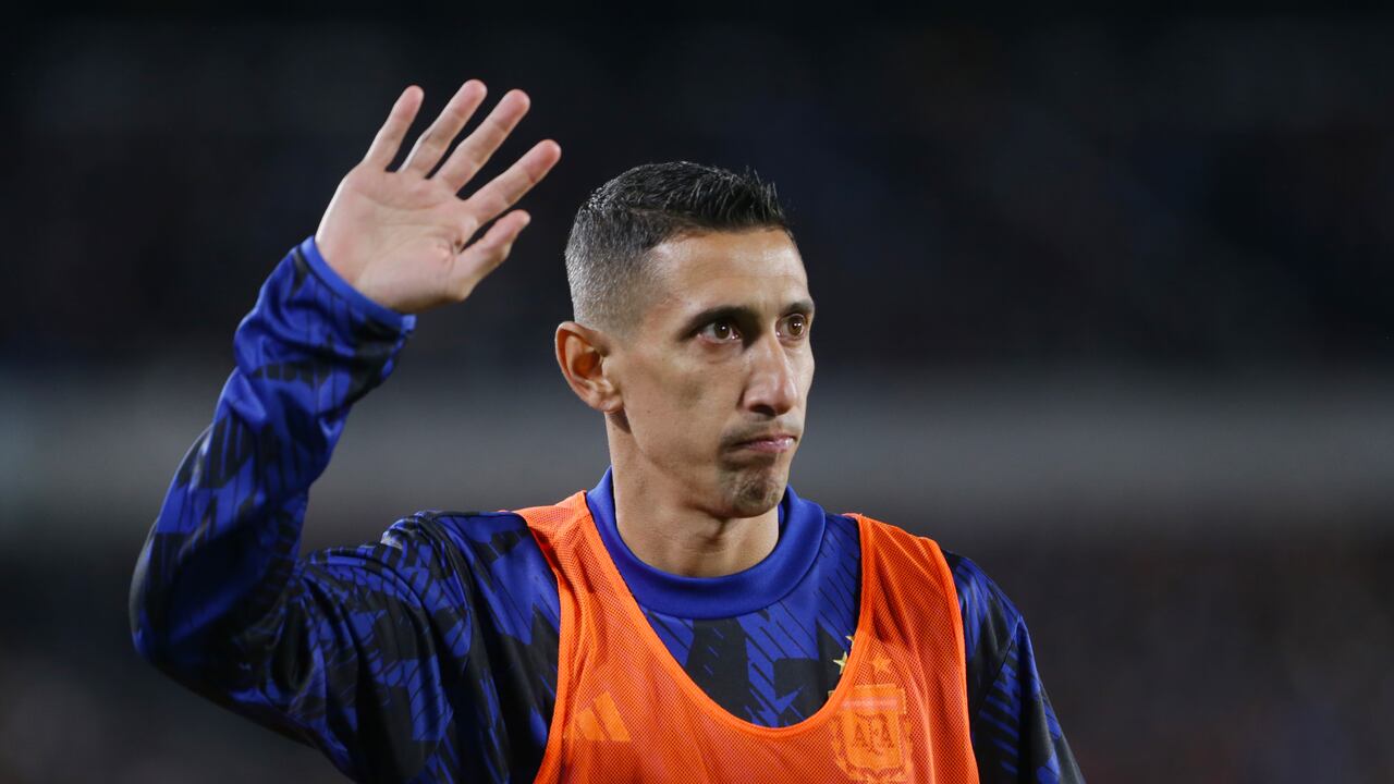 Ángel Di María se despidió de la afición argentina.