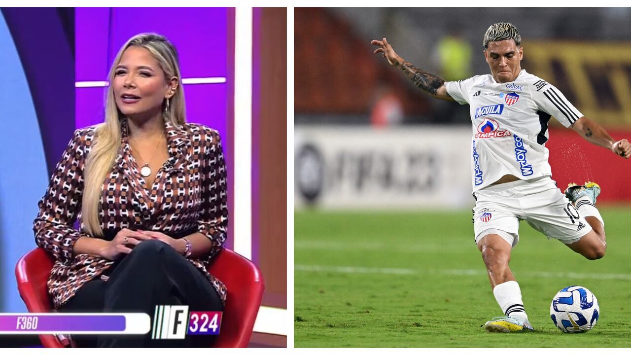 Melissa Martínez desaprobó el rendimiento de Junior de Barranquilla en Copa Sudamericana.