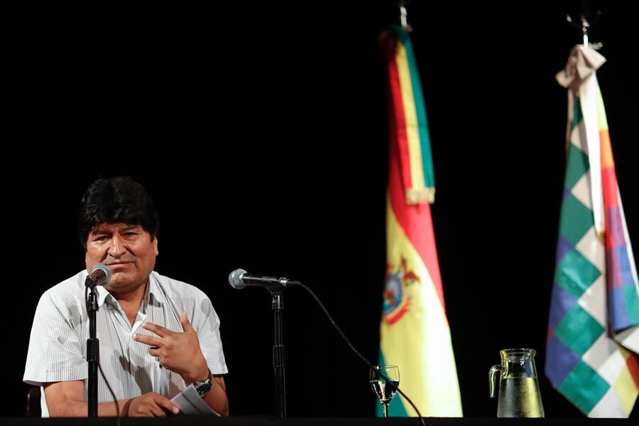Evo Morales.