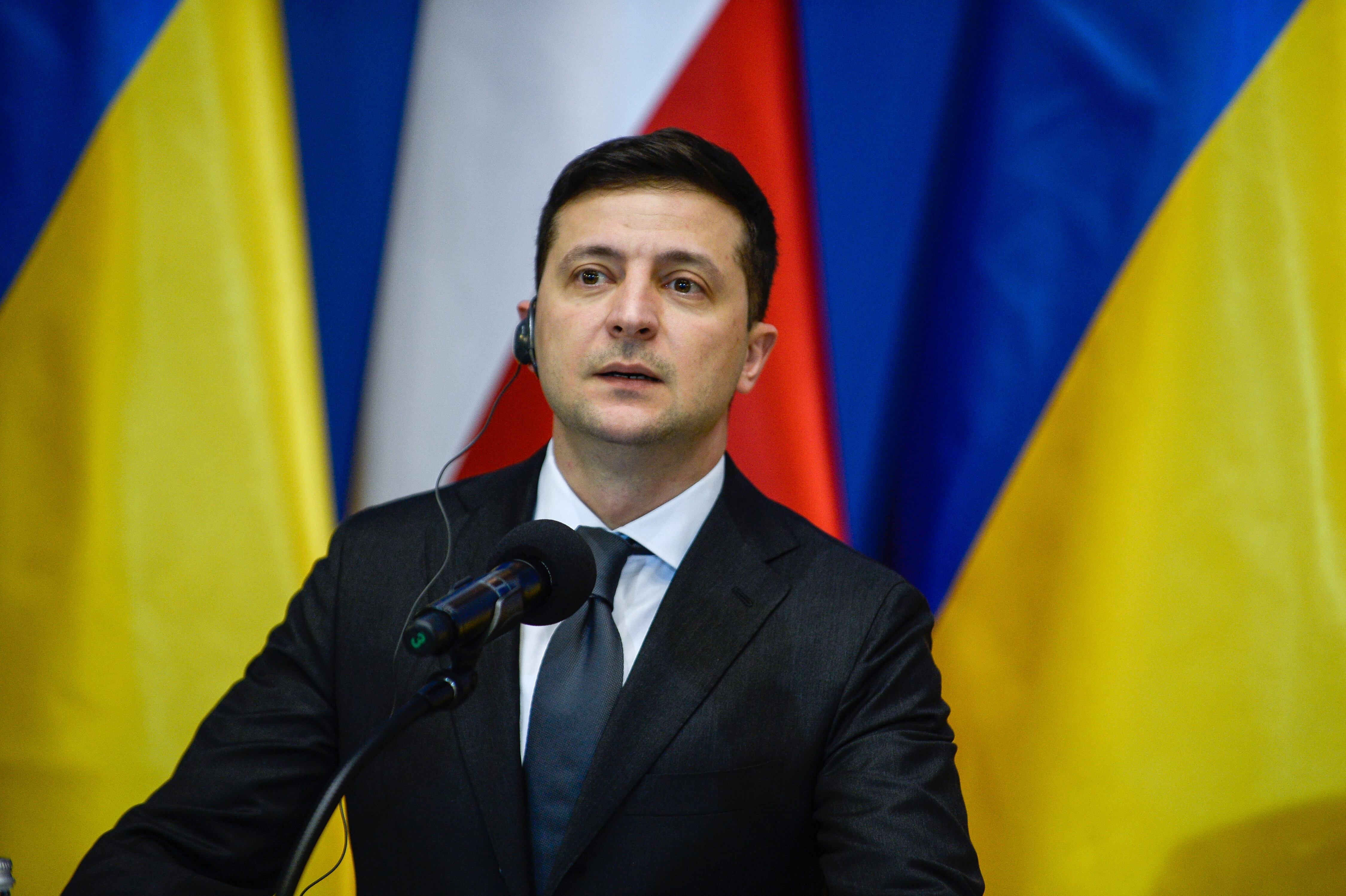La medida fue propuesta por el presidente ucraniano, Volodimir Zelenski. (Photo by Omar Marques/Getty Images)