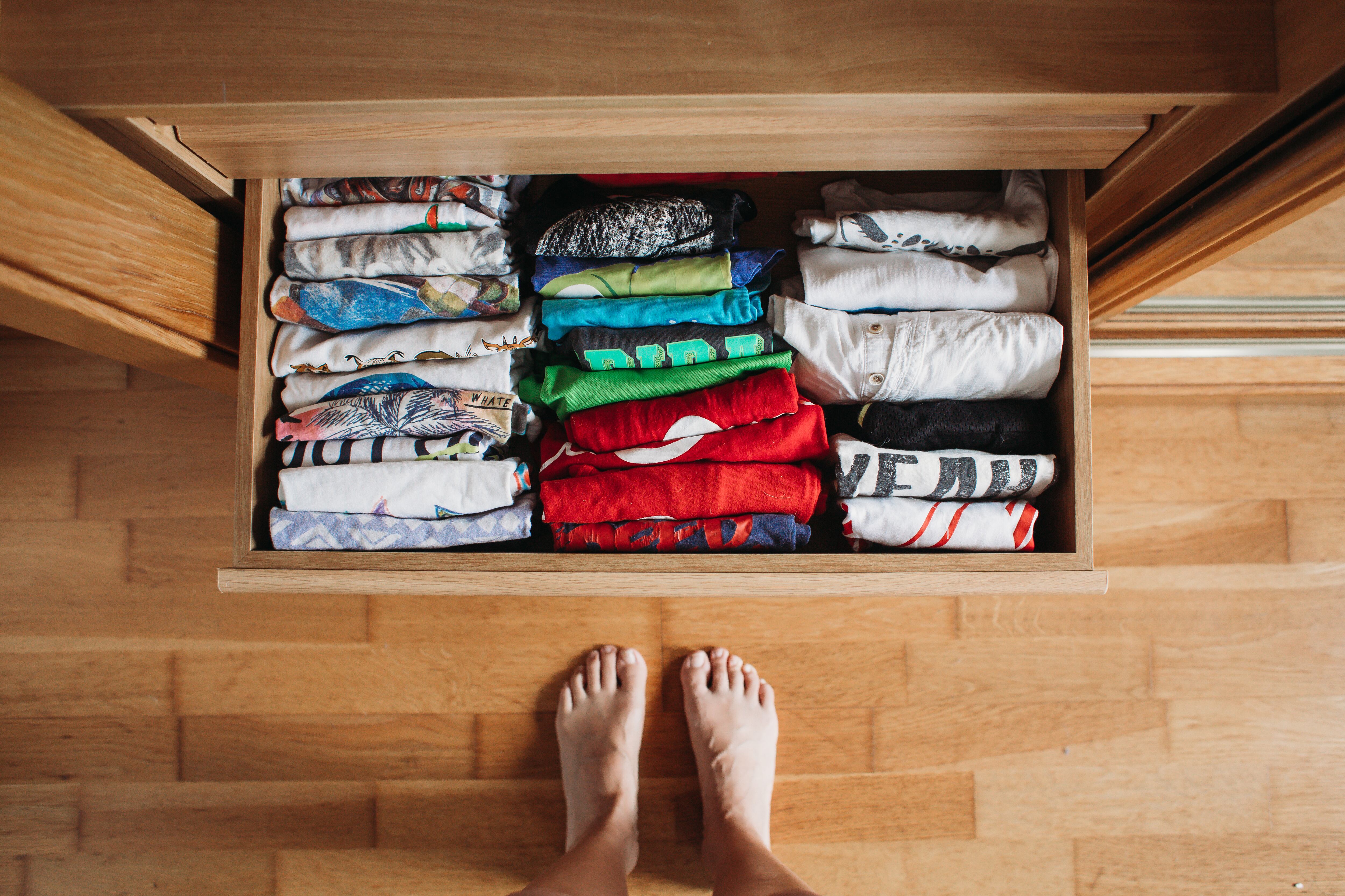 Cajones de ropa