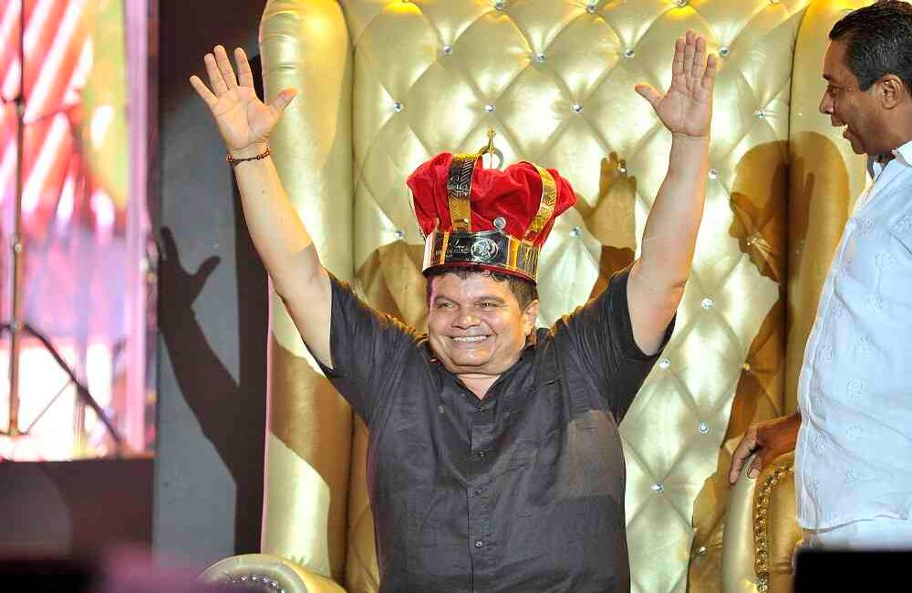 Álvaro López Carrillo, Rey de reyes 2017, celebra su triunfo  la madrugada del lunes 1 de mayo de 2017de 2017, en el parque de la Leyenda Vallenata, Consuelo Araujo Noguera, durante la final del 50 Festival Vallenato y IV Rey de reyes, en Valledupar, Colombia. Foto: Carlos Julio Martínez / SEMANA