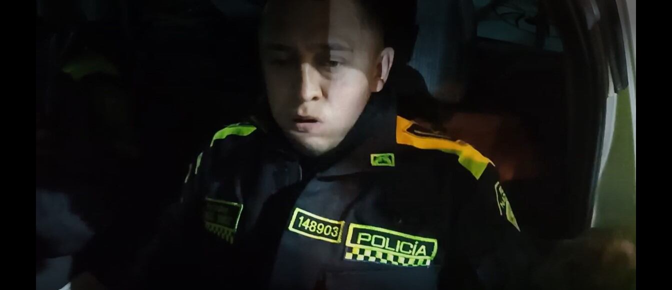 Captura de pantalla video operativo GAULA