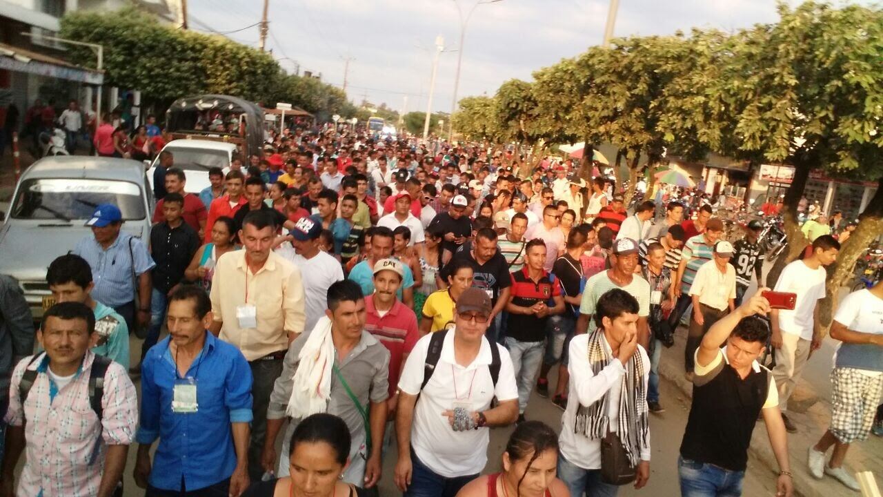 La violencia en el Catatumbo ha dejado miles de desplazados. 