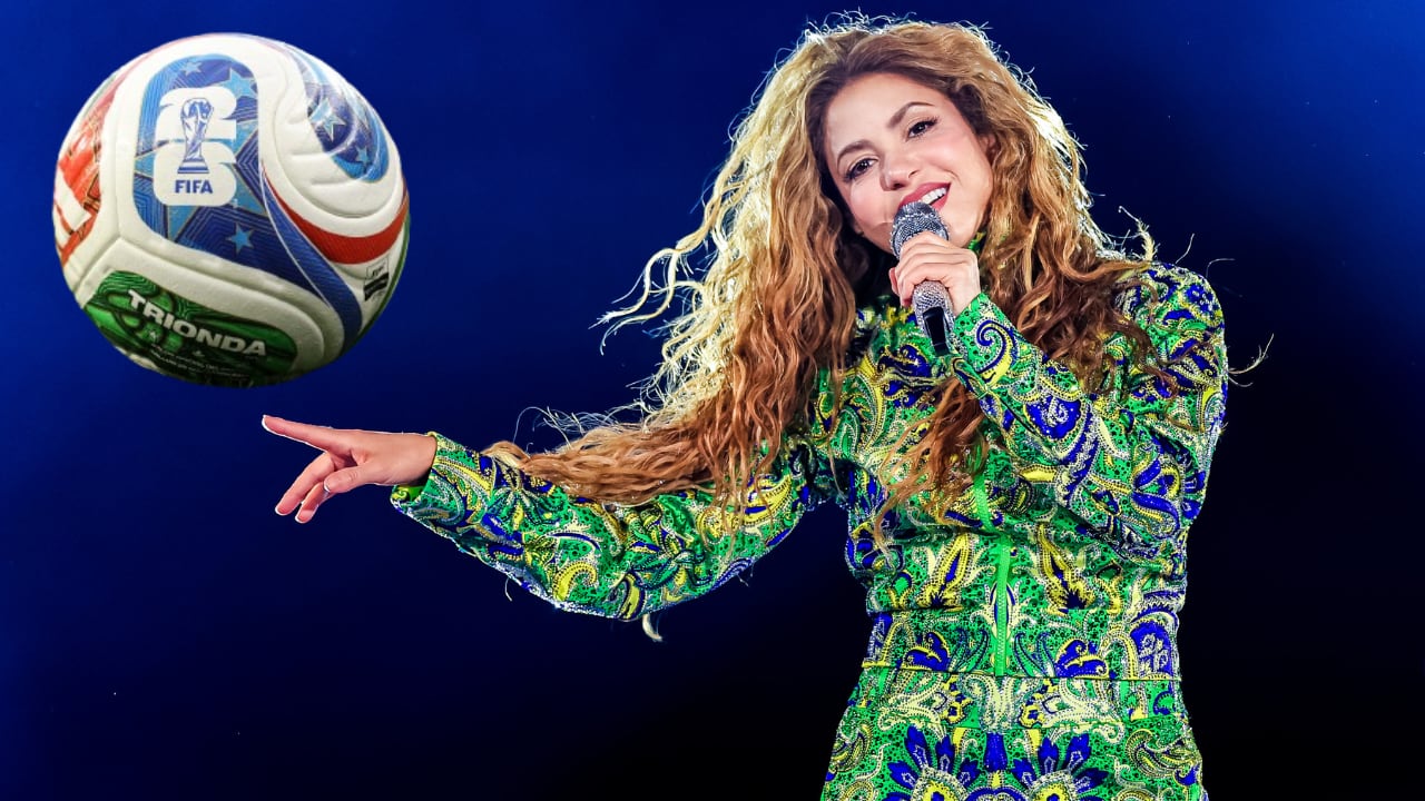 Shakira interpreta 'Dai Dai', la canción oficial del Mundial 2026.