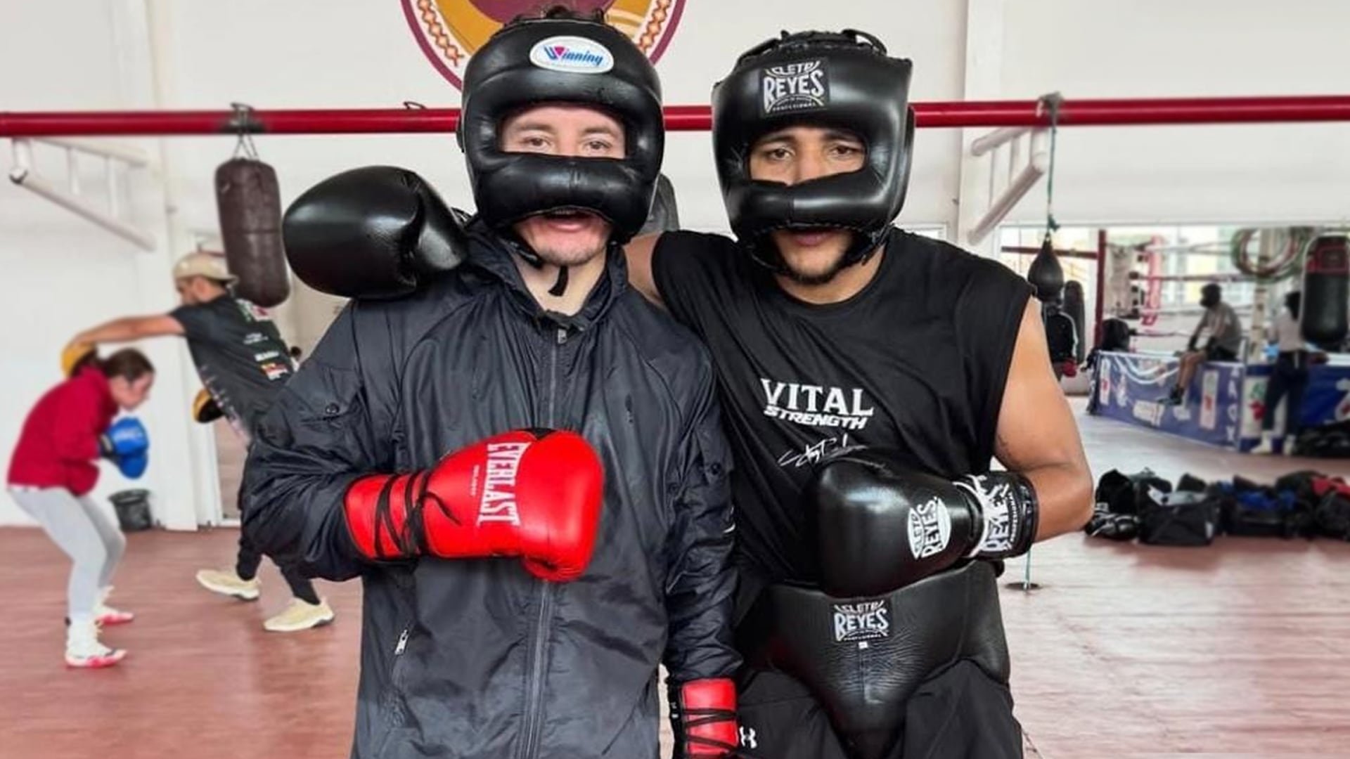 William "El camarón" Zepeda, una de las grandes estrellas del boxeo mexicano ha sido uno de los compañeros de campo de entrenamiento de Utria.