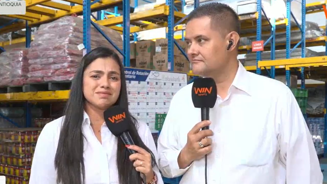 Sheyla García, periodista deportiva que se vio afectada por el terremoto sufrido en Colombia