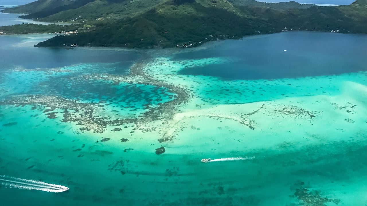 Esta isla en la Polinesia francesa es un lugar ideal para los recién casados.