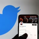 NEWCASTLE-UNDER-LYME, ENGLAND - NOVEMBER 21: The Twitter account of Elon Musk is displayed on a smartphone with a Twitter logo in the background on November 21, 2022 in Newcastle Under Lyme, England. (Photo by Nathan Stirk/Getty Images)